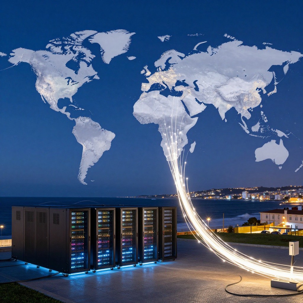 Eletronet inaugura pop na europa e conecta fortaleza a lisboa com baixa latência